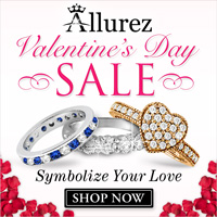 Valentine's Day Sale at Allurez.com. Up to 55% Off!